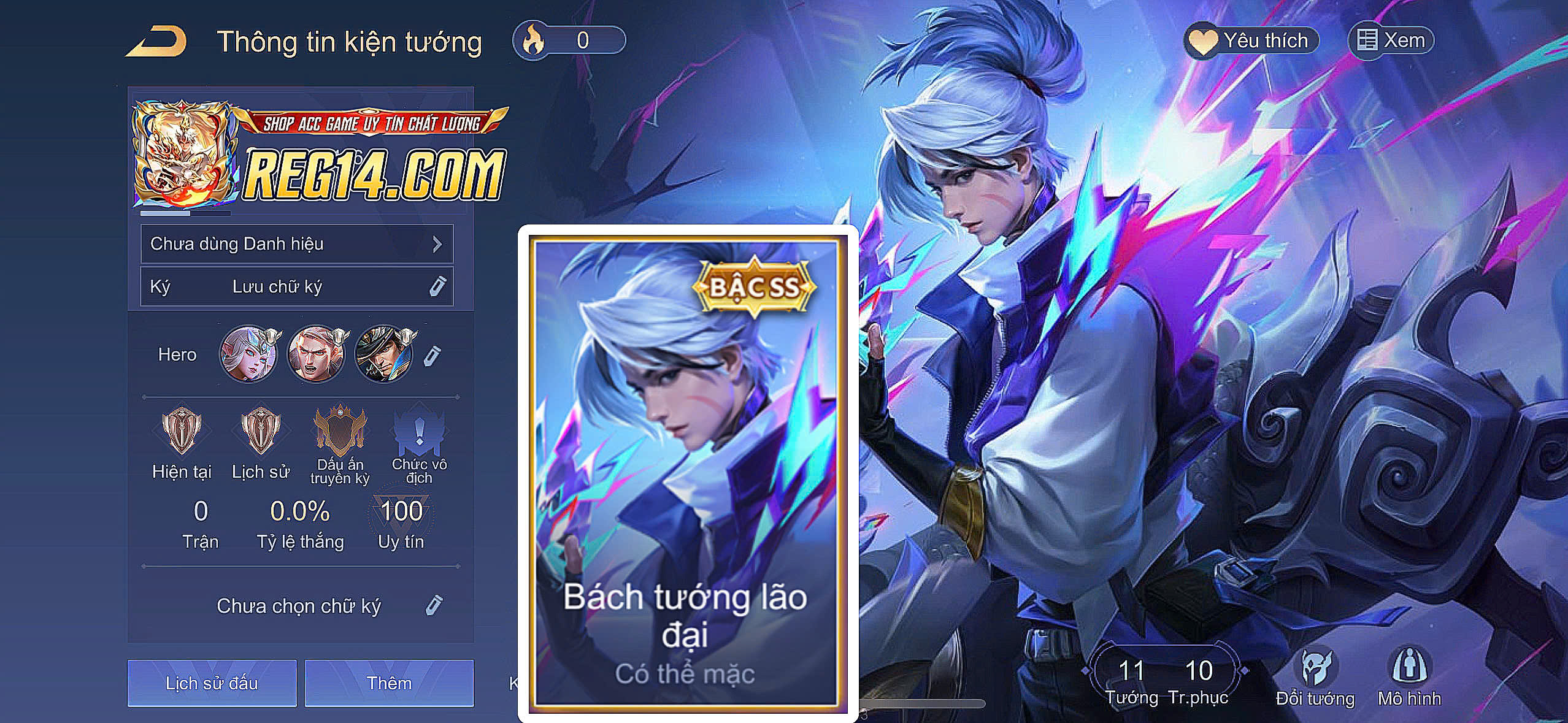 Reg Rourke Bách tướng Lão đại