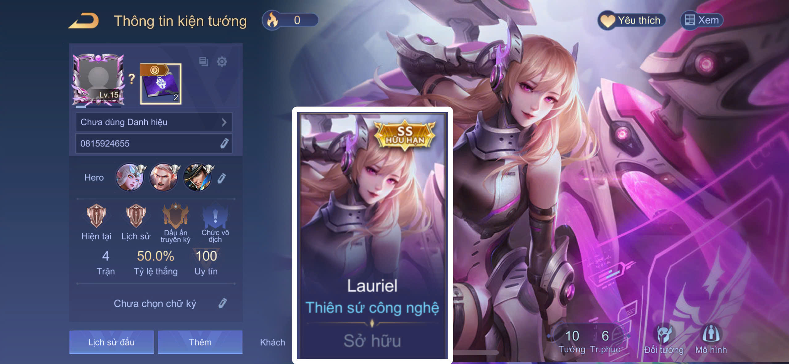 Reg Lauriel thiên sứ công nghệ