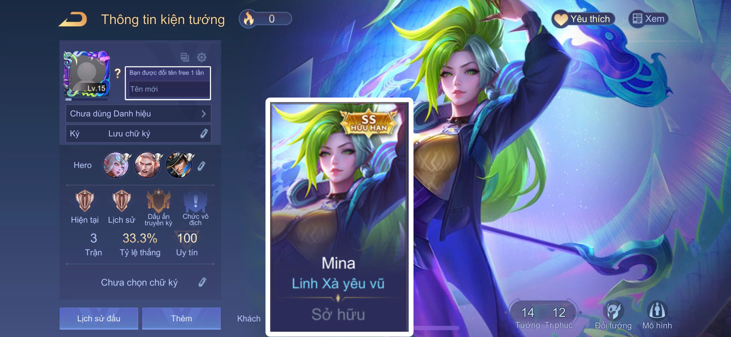 Reg Mina Linh Xà yêu vũ